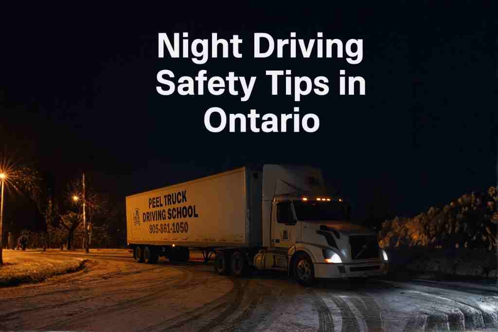 Night Driving Safety Tips in Ontario