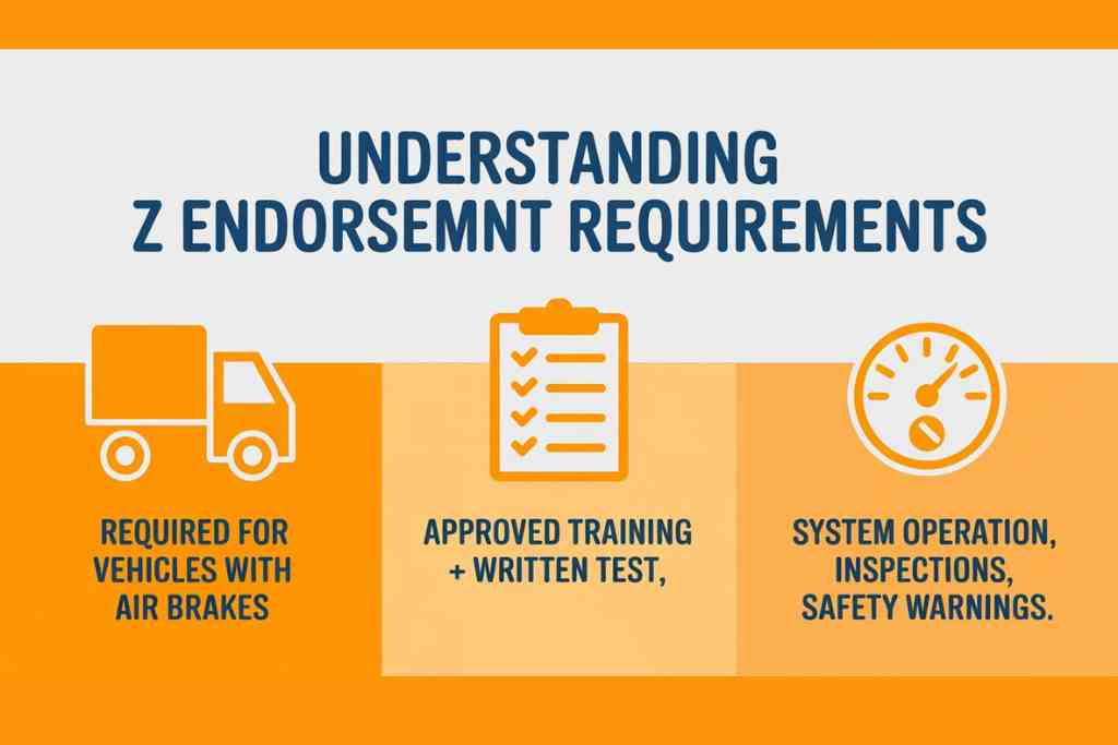 Z Endorsement Requirements