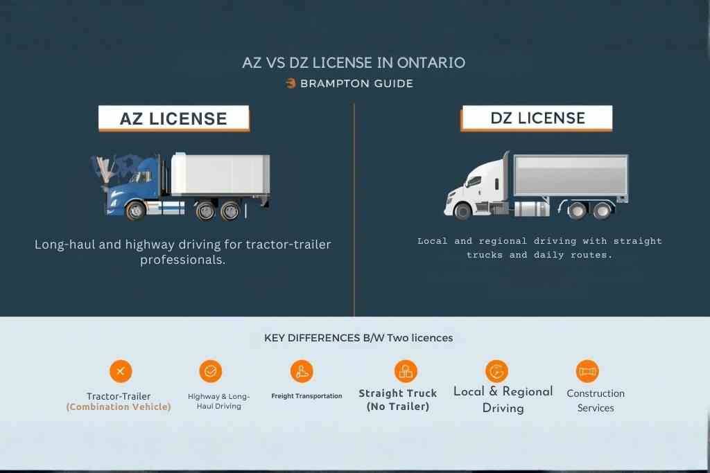 Az vs Dz licence